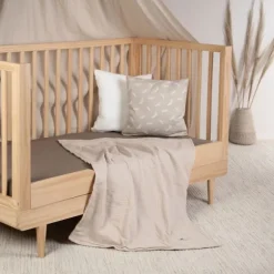 Julius Zöllner Muslin Wiegdeken - Sand - 70×100 cm