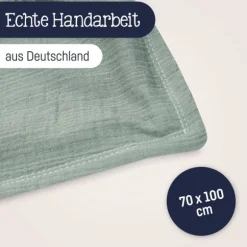 Julius Zöllner Muslin Wiegdeken - Sand - 70×100 cm