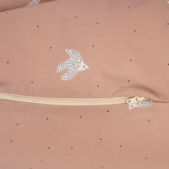 Julius Zöllner Organic Voedingskussen Nappi – Roze – Birdy – 190 cm