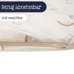 Julius Zöllner Organic Voedingskussen Nappi – Roze – Birdy – 190 cm