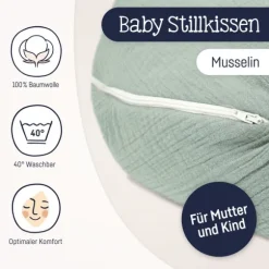 Julius Zöllner Voedingskussen – Sand – 190 cm