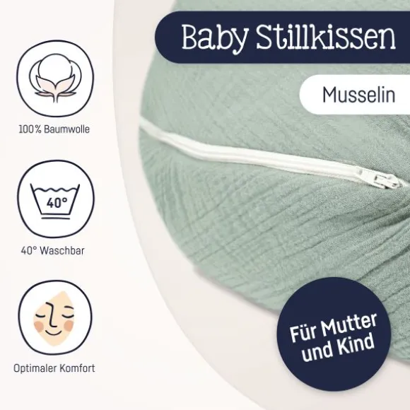 Julius Zöllner Voedingskussen – Sand – 190 cm