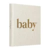 Kidooz Baby Mijn Eerste Jaar Boek Linnen Goudfolie