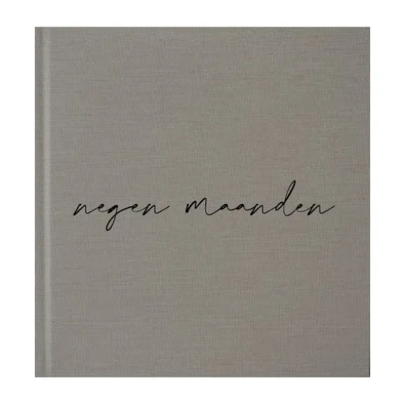 Kidooz Mijn Negen Maanden Boek Linnen Earth