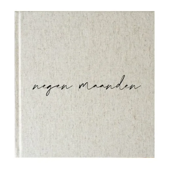 Kidooz Mijn Negen Maanden Boek Linnen Earth