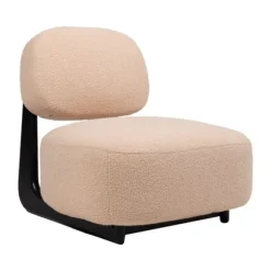 KidsDepot Fauteuil - Baran - Crème/Zwart