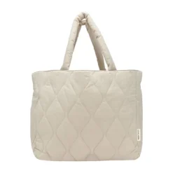 Kidslabel Quilted Mom Bag - Beige