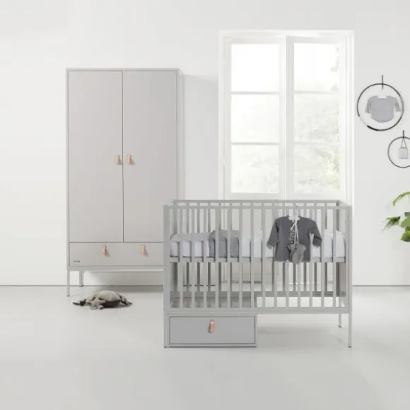 Kidsmill Amy Babybed Grijs 60 x 120 cm