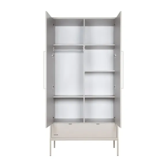 Kidsmill Amy Babykamer Oatmeal | Bed 60 x 120 cm + Commode Breed