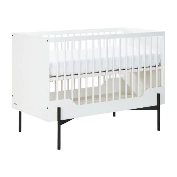 Kidsmill Boutique Babybed Wit / Zwart 60 x 120 cm