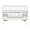 Kidsmill Boutique Babybed Wit / Brass 60 x 120 cm