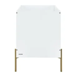 Kidsmill Boutique Babybed Wit / Brass 60 x 120 cm