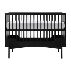 Kidsmill Boutique Babybed Zwart Mat 60 x 120 cm