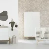 Kidsmill Boutique Babykamer Wit / Brass | Bed 60 x 120 cm + Commode