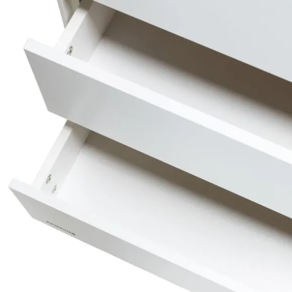 Kidsmill Boutique Babykamer Wit / Brass | Bed 60 x 120 cm + Commode