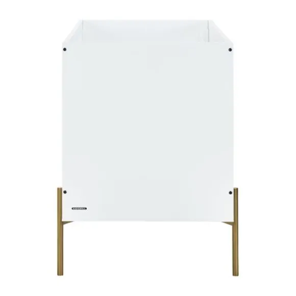 Kidsmill Boutique Babykamer Wit / Brass | Bed 60 x 120 cm + Commode