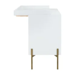 Kidsmill Boutique Babykamer Wit / Brass | Bed 60 x 120 cm + Commode