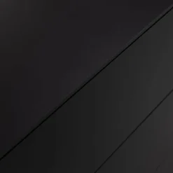 Kidsmill Boutique Babykamer Zwart / Brass | Bed 60 x 120 cm + Commode + Kast 2-Deurs