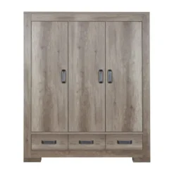 Kidsmill Brent Babykamer Oldwood | Bed 60 x 120 cm + Commode