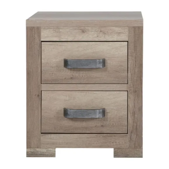 Kidsmill Brent Oldwood Nachtkastje Grijs