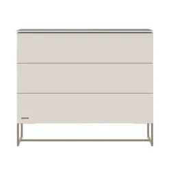 Kidsmill Commode - Intense II - Oatmeal / Patinated Brass