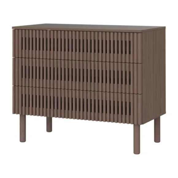 Kidsmill Dai Babykamer Walnoot | Ledikant 120 x 60 cm + Commode