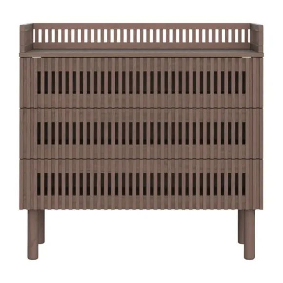Kidsmill Dai Commode Uitbreiding - Design Kuif - Walnoot