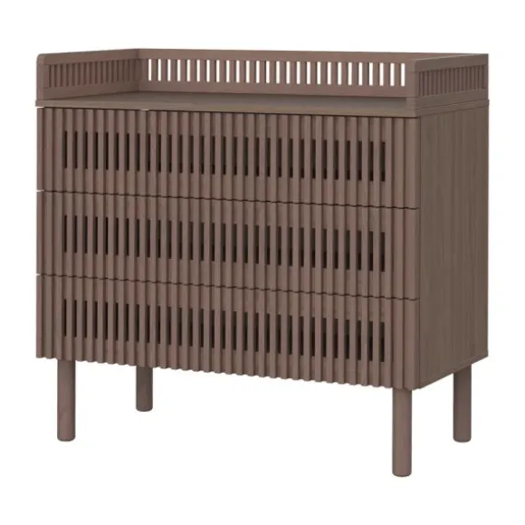 Kidsmill Dai Commode Uitbreiding - Design Kuif - Walnoot