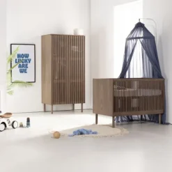 Kidsmill Dai Ledikant 60 x 120 cm - Walnoot