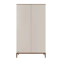 Kidsmill Intense Babykamer Oatmeal/Walnoot | Ledikant 60 x 120 cm + Commode