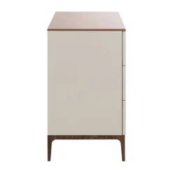 Kidsmill Intense Babykamer Oatmeal/Walnoot | Ledikant 60 x 120 cm + Commode