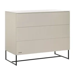 Kidsmill Intense II Babybed Mat Oatmeal - Zwart - 60 x 120 cm