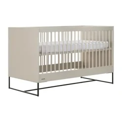 Kidsmill Intense II Babybed Mat Oatmeal - Zwart - 60 x 120 cm