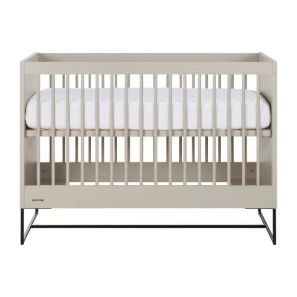 Kidsmill Intense II Babybed Mat Oatmeal - Zwart - 60 x 120 cm