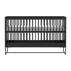 Kidsmill Intense II Babybed Mat Zwart - Zwart - 70 x 140 cm