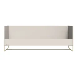 Kidsmill Intense II Bedbank 90 x 200 - Oatmeal / Patinated Brass