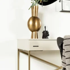 Kidsmill Intense II Bureau - Oatmeal / Patinated Brass