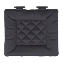 Kidsmill Junior Schommelstoel + Quilted Kussen - Zwart/Antra