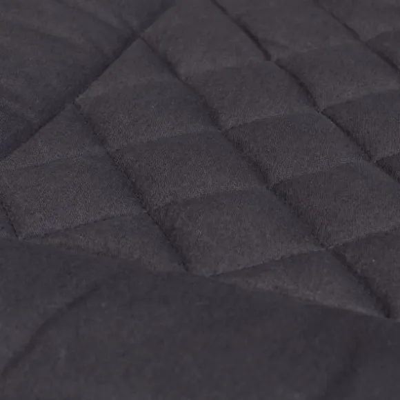 Kidsmill Junior Schommelstoel + Quilted Kussen - Zwart/Antra