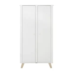 Kidsmill Lars Babykamer Wit / Naturel | Bed 60 x 120 cm + Commode