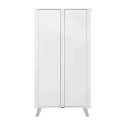 Kidsmill Lars Babykamer Wit / Naturel | Bed 60 x 120 cm + Commode