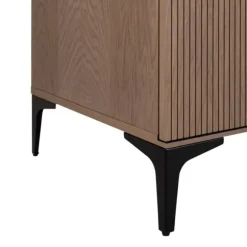 Kidsmill Levi Babykamer Incl. Rechte Potenset Walnoot | Ledikant 60 x 120 cm + Commode