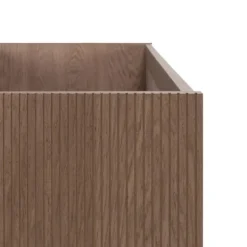 Kidsmill Levi Babykamer Incl. Rechte Potenset Walnoot | Ledikant 60 x 120 cm + Commode