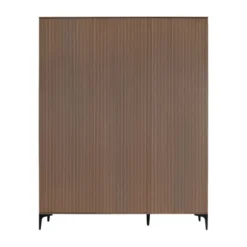 Kidsmill Levi Babykamer Incl. Rechte Potenset Walnoot | Ledikant 60 x 120 cm + Commode