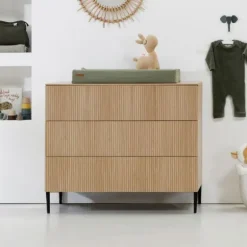 Kidsmill Levi Ledikant Naturel Eiken 60 x 120 cm