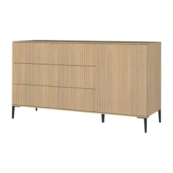 Kidsmill Levi Ledikant Naturel Eiken 60 x 120 cm