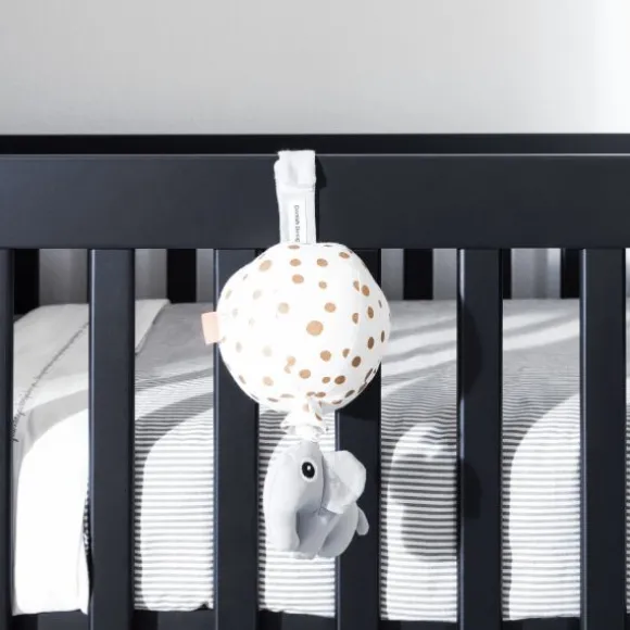 Kidsmill Long Island Babybed Zwart / Oldwood 60 x 120 cm