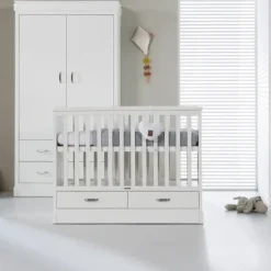 Kidsmill Newport Babybed Wit 60 x 120 cm