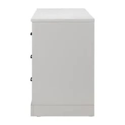 Kidsmill Newport Babykamer Incl. Zwarte Grepen - Oatmeal / Eiken | Ledikant 60 x 120 cm + Commode