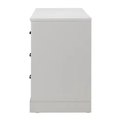 Kidsmill Newport Babykamer Incl. Zwarte Grepen - Oatmeal / Eiken | Ledikant 60 x 120 cm + Commode